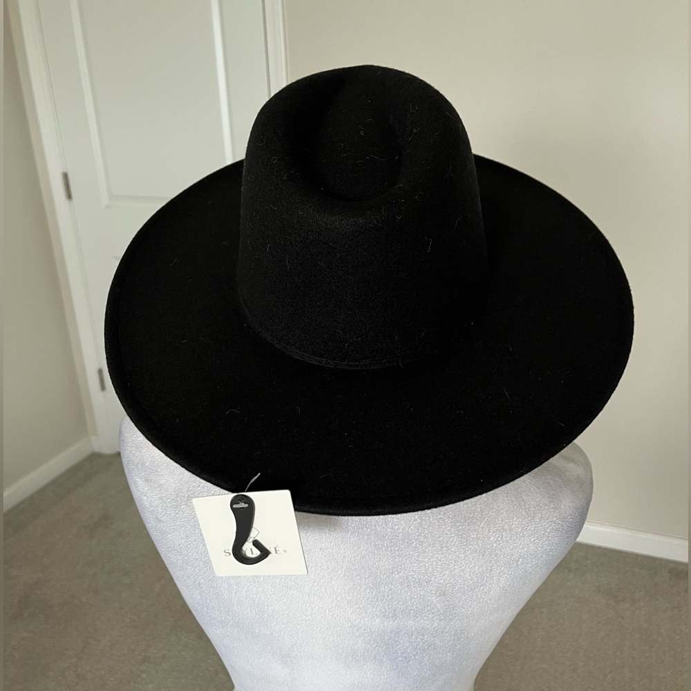 NWT Styline Boho Hat in Black ONLY,  One size Retails $42 - Picture 2 of 9